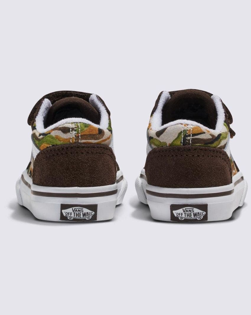 TODDLER OLD SKOOL V - PAINTED CAMO BROWN/MULTI slider