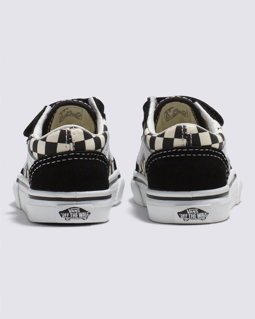 TODDLER OLD SKOOL V - (PRIMARY CHECK) BLACK/WHITE slider