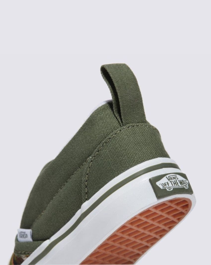 TODDLER SLIP-ON V - PAINTED CAMO GREEN/MULTI slider