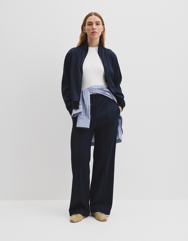 Tricot Pant - Navy