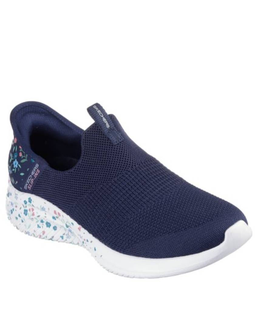 Skechers Slip-Ins: Ultra Flex 3.0 - Bloom On - NAVY/MULTI slider