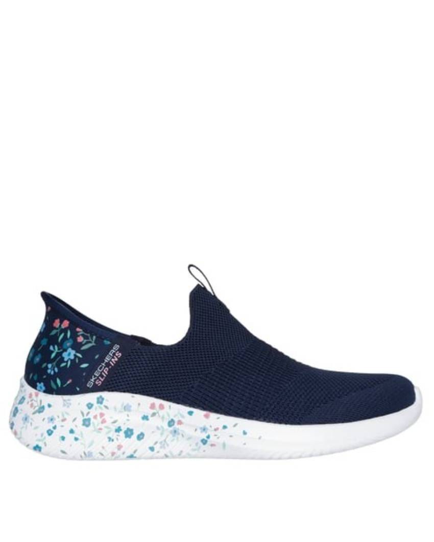 Skechers Slip-Ins: Ultra Flex 3.0 - Bloom On - NAVY/MULTI slider