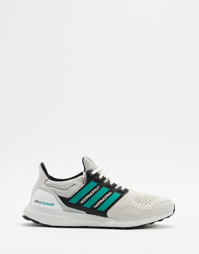Ultraboost 1.0 - Men's - Crystal White, Pure Teal & Grey Two
