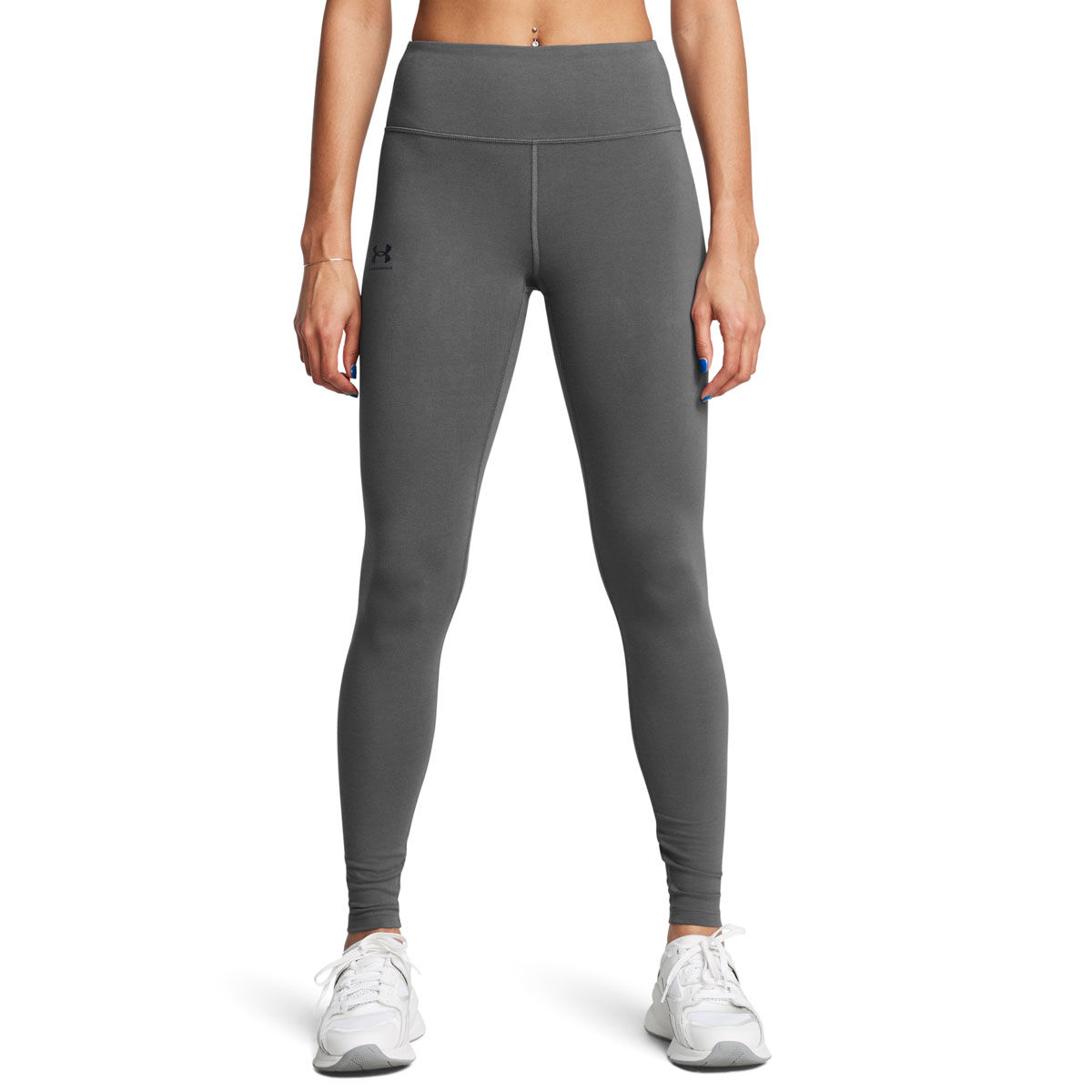 Under Armour Womens Campus Full Length Tights - Midnight Navy slider