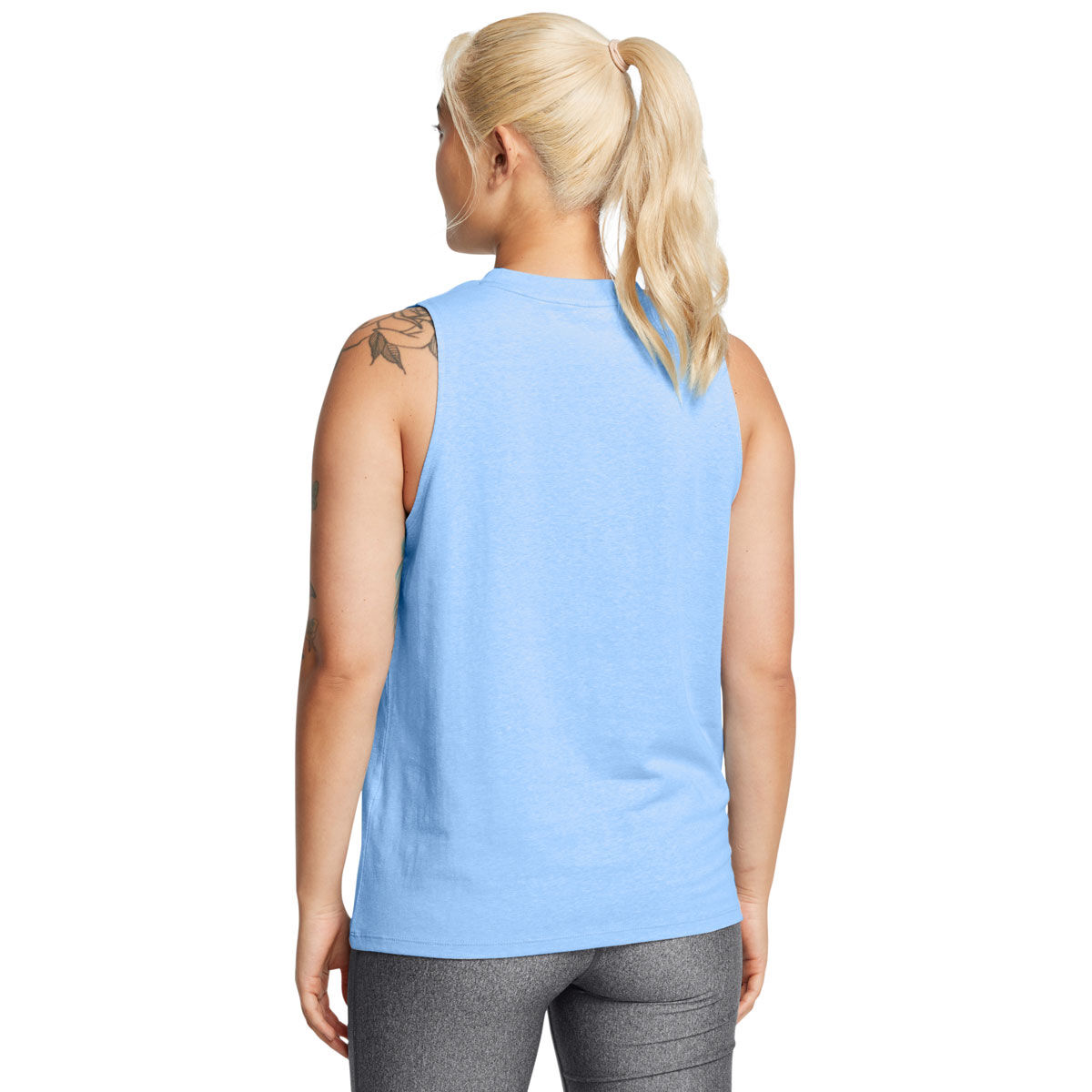 Under Armour Womens Campus Muscle Tank - Blue slider