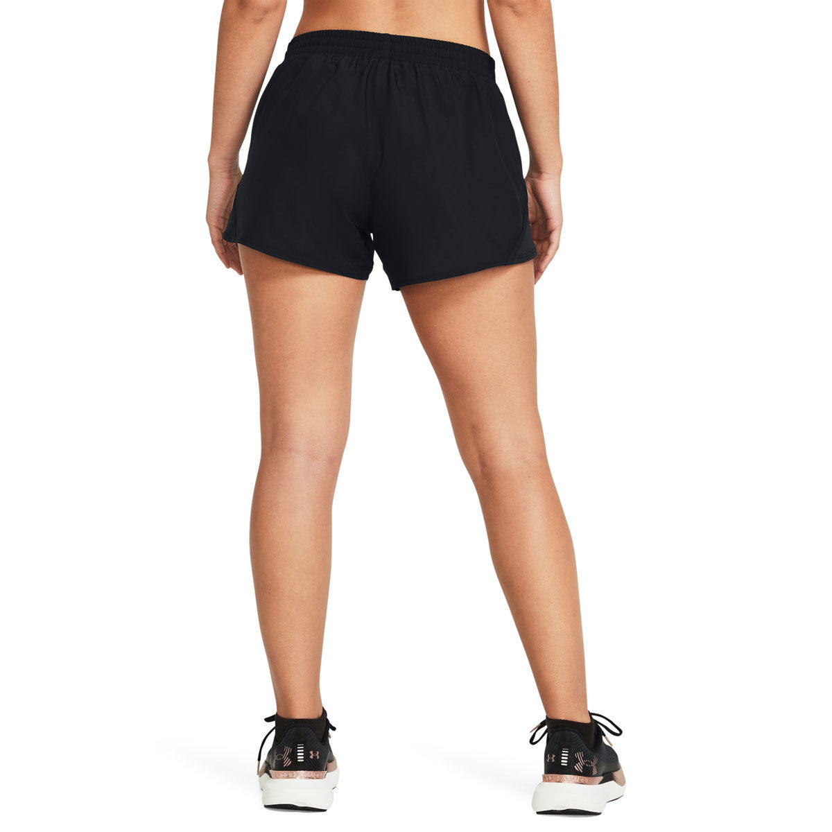 Under Armour Womens Fly By 3 Inch Running Shorts - Black slider