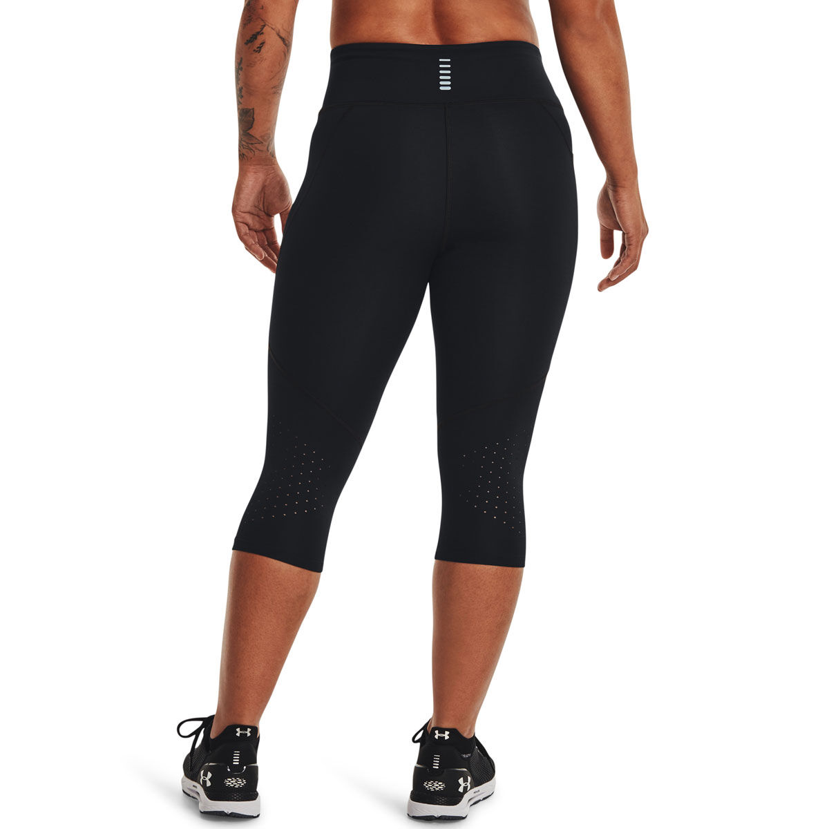 Under Armour Womens Fly Fast 3.0 Speed Capri Tights - Black slider