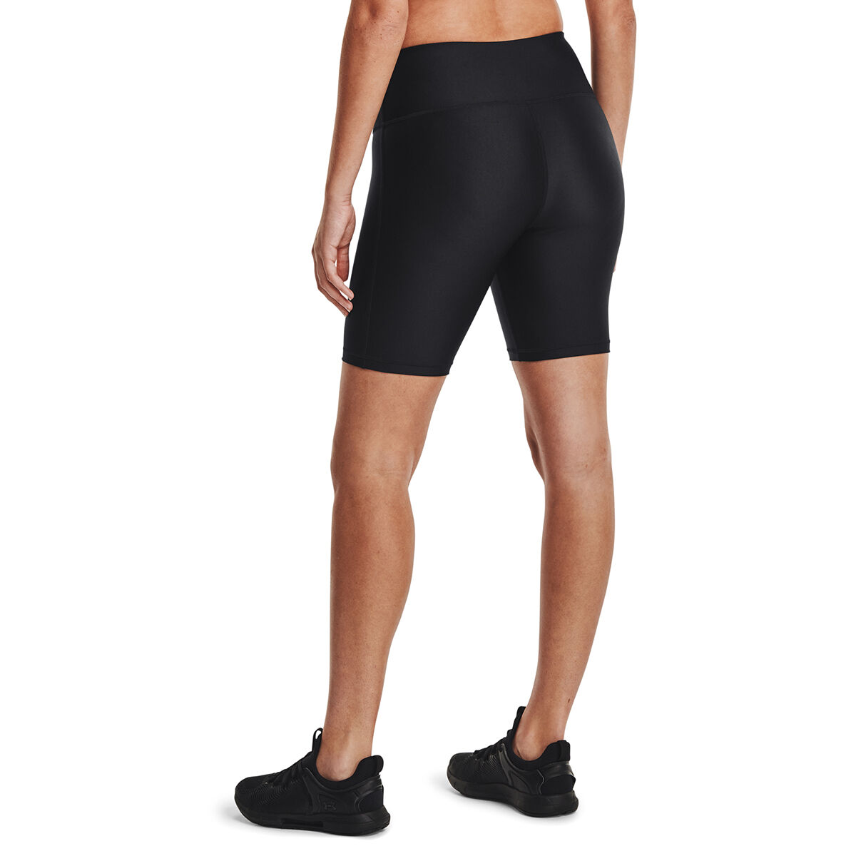 Under Armour Womens HeatGear Armour Bike Shorts - Black slider