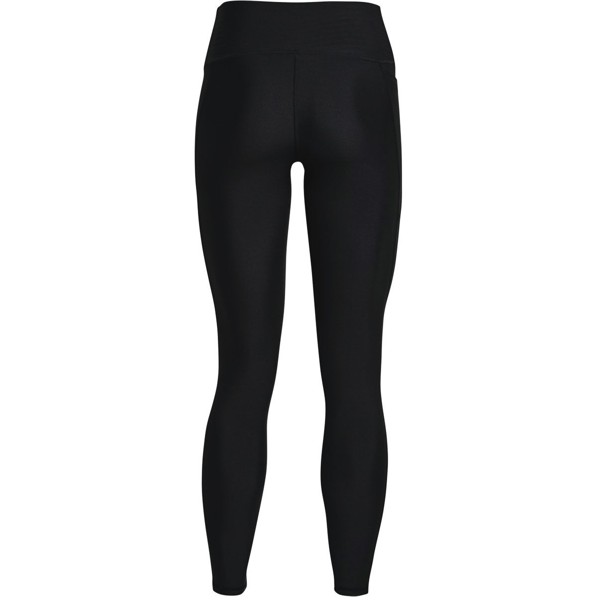 Under Armour Womens HeatGear Armour High Rise Full Length Tights - Black/White slider