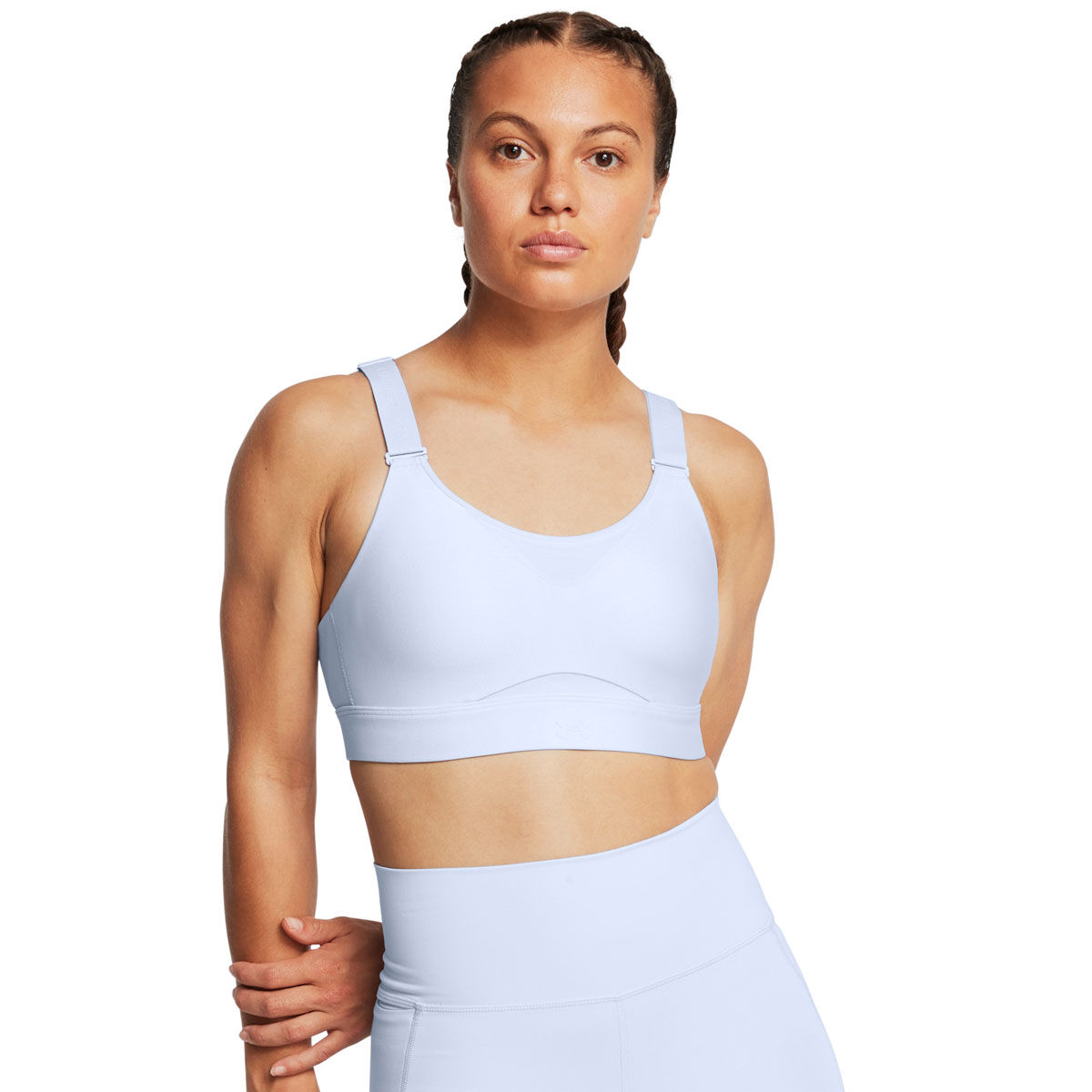 Under Armour Womens Infinity 2.0 High Support Sports Bra - Blue slider