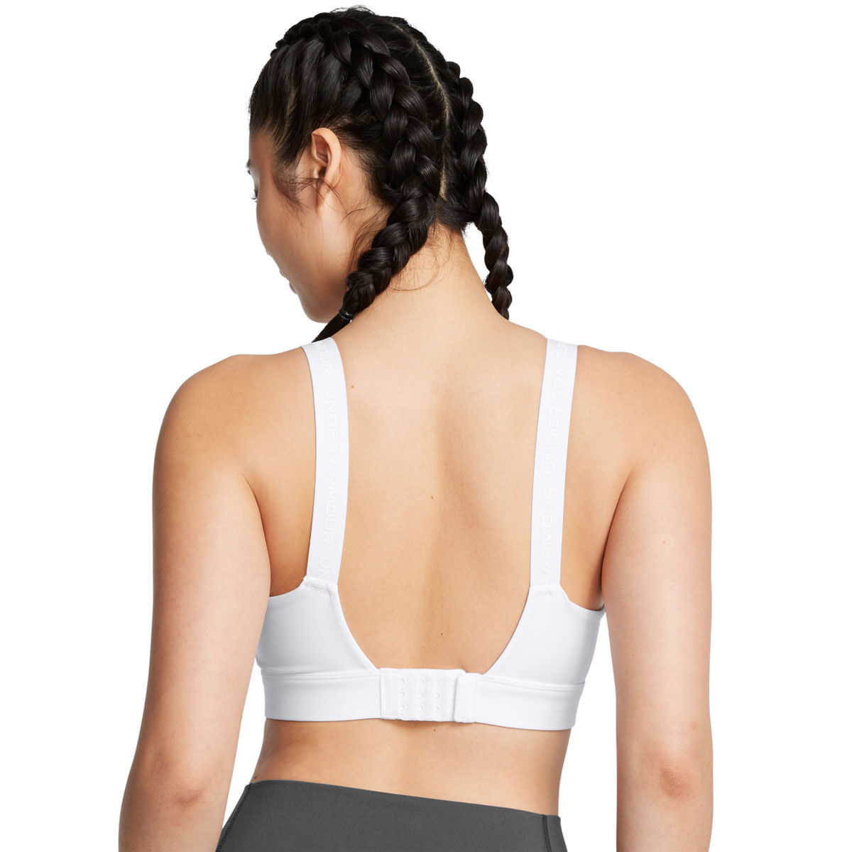 Under Armour Womens Infinity 2.0 High Support Sports Bra - White slider