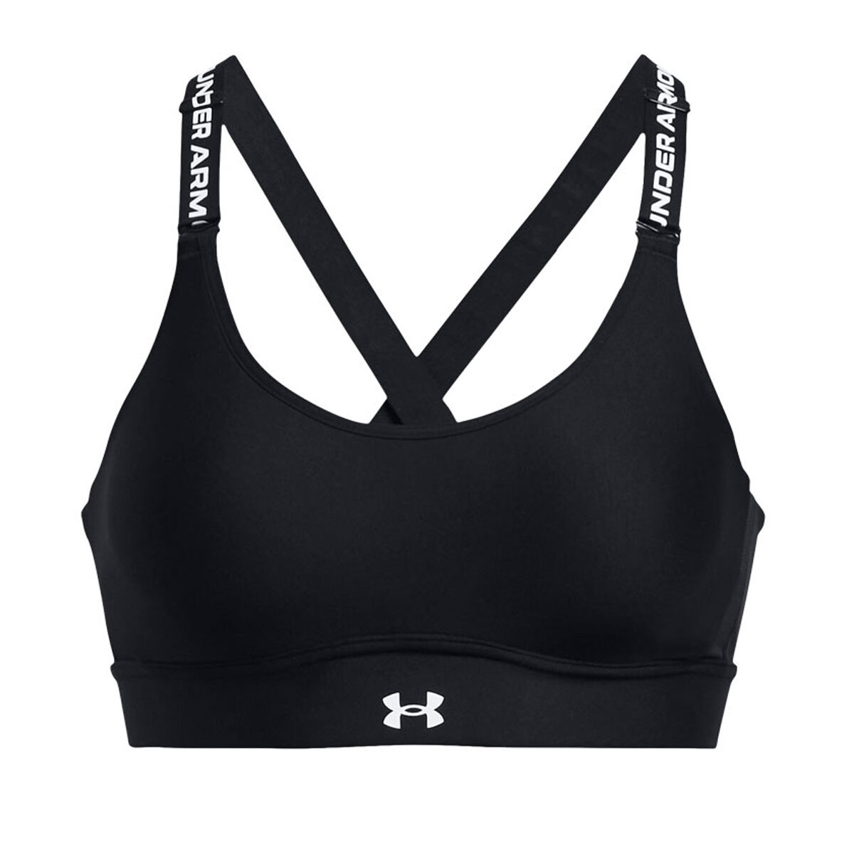 Under Armour Womens Infinity 2.0 Low Support Sports Bra - Black slider