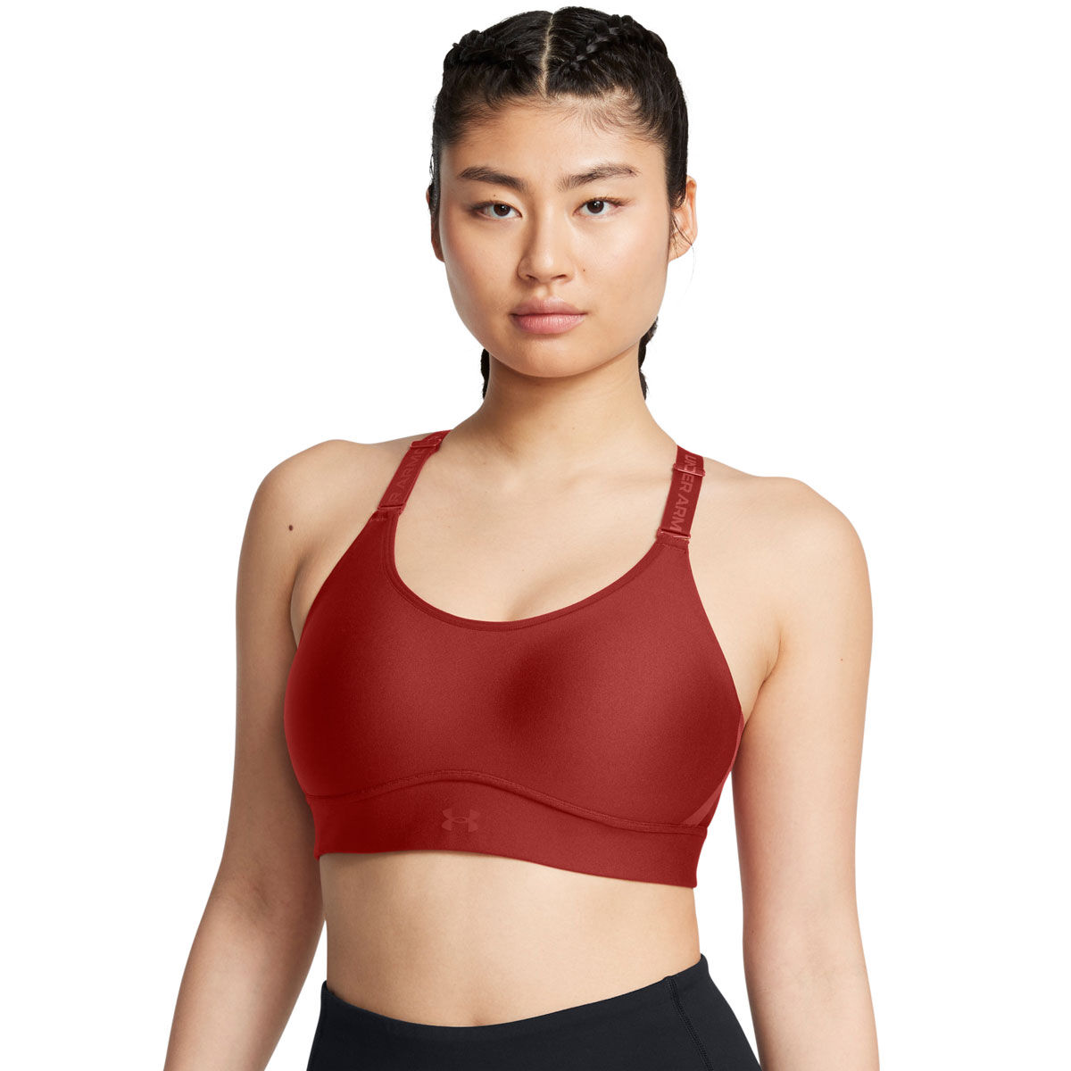 Under Armour Womens Infinity 2.0 Medium Support Sports Bra - Orange slider