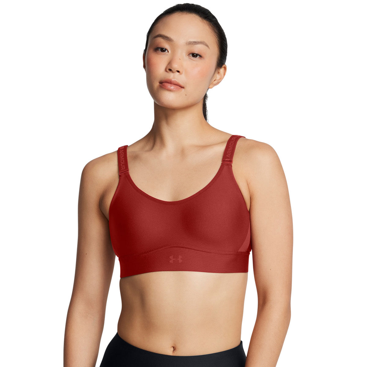 Under Armour Womens Infinity 2.0 Medium Support Sports Bra - Orange slider