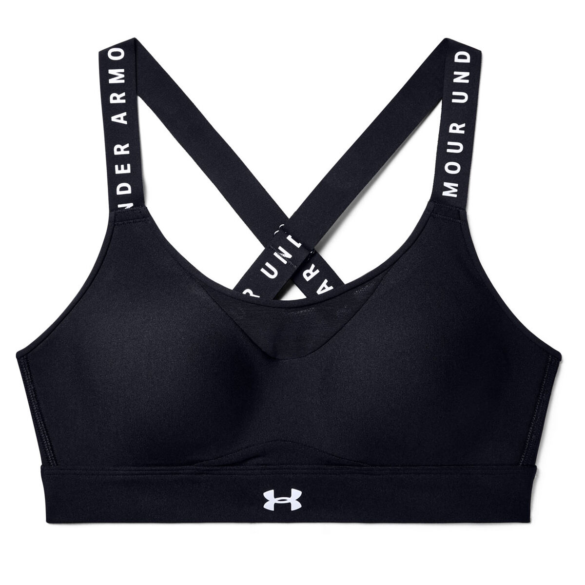 Under Armour Womens Infinity High Impact Sports Bra Black XS - Black slider