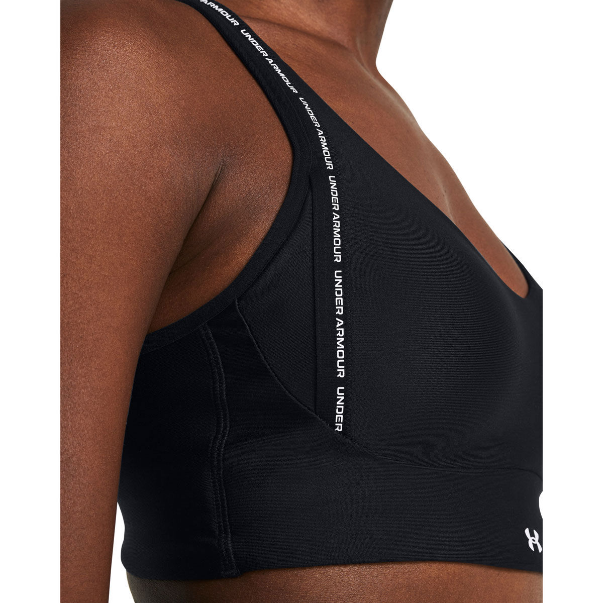 Under Armour Womens Infinity Low Support Strappy Sports Bra - Black slider