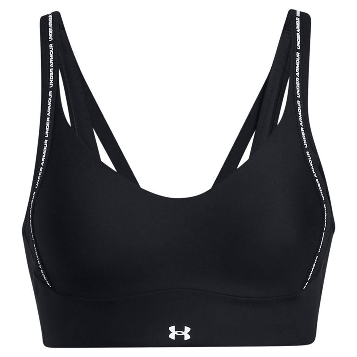 Under Armour Womens Infinity Low Support Strappy Sports Bra - Black slider