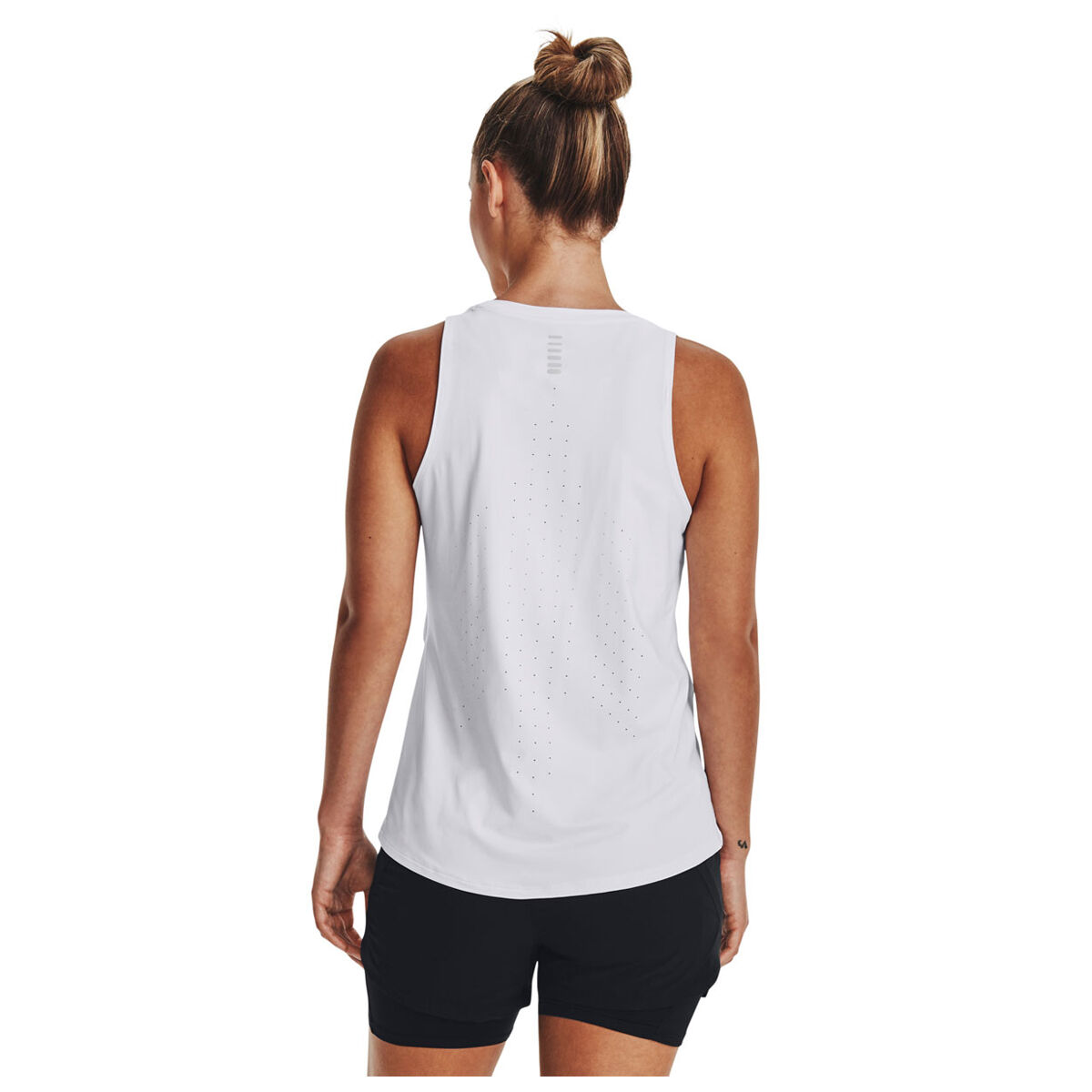 Under Armour Womens ISO-Chill Laser Tank - White slider