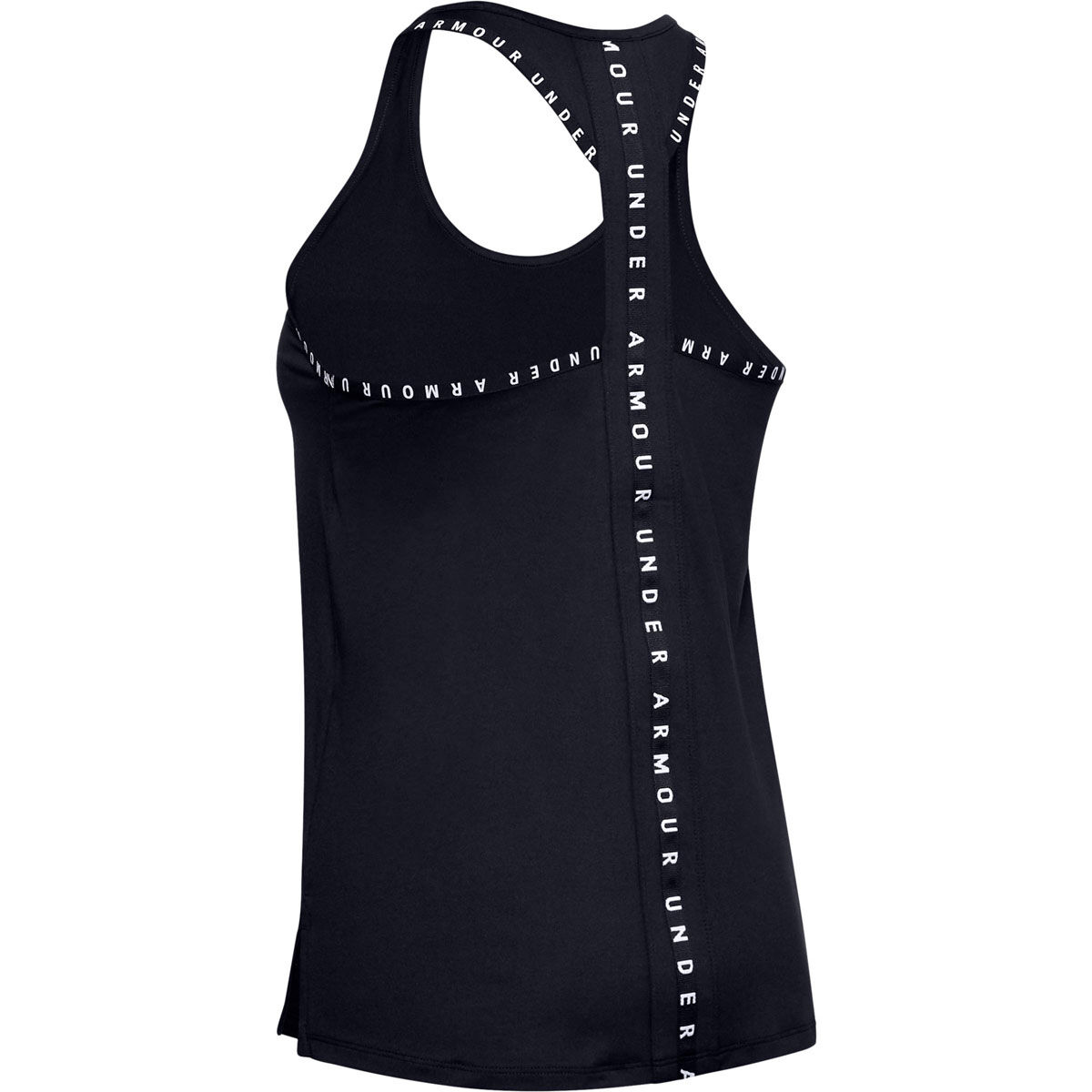 Under Armour Womens Knockout Tank - Black/Grey slider