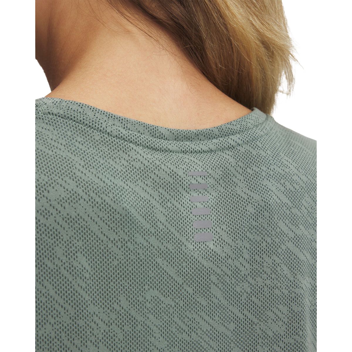 Under Armour Womens Launch Camo Tee - Black slider