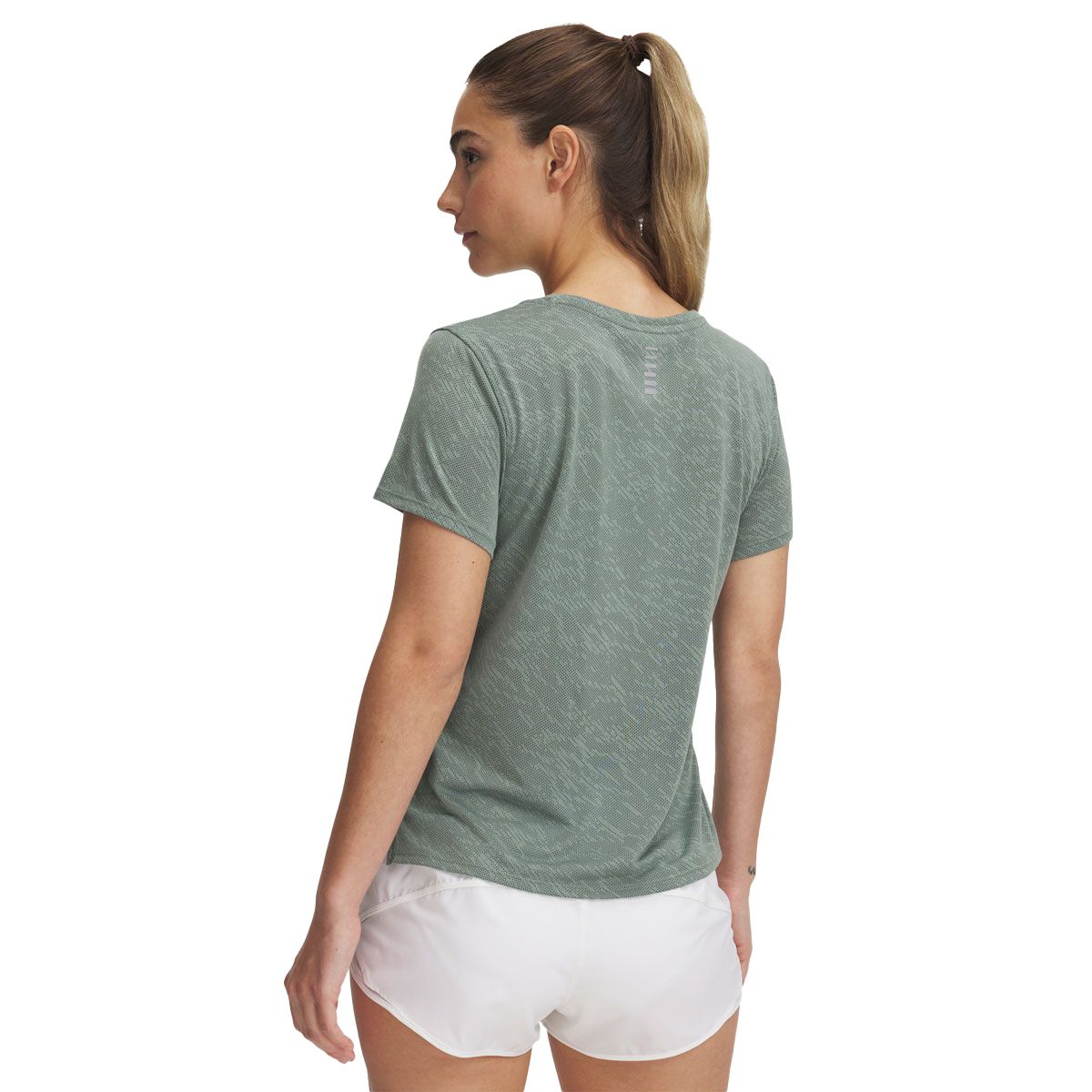 Under Armour Womens Launch Campo Tee - Green slider