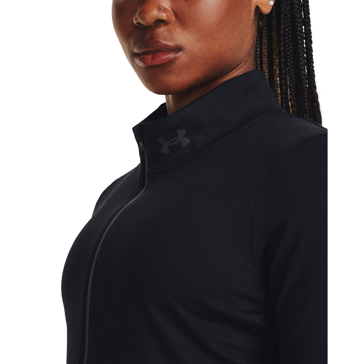 Under Armour Womens Launch Pro Half Zip Long Sleeve Top - Black slider