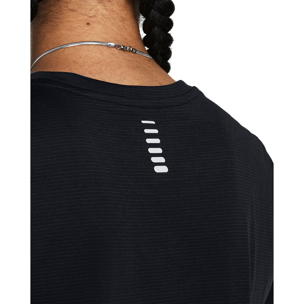 Under Armour Womens Launch Short Sleeve Running Tee - Black slider