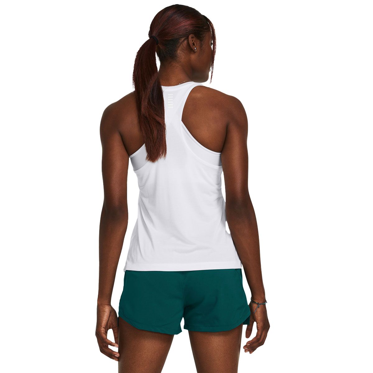 Under Armour Womens Launch Singlet - White slider