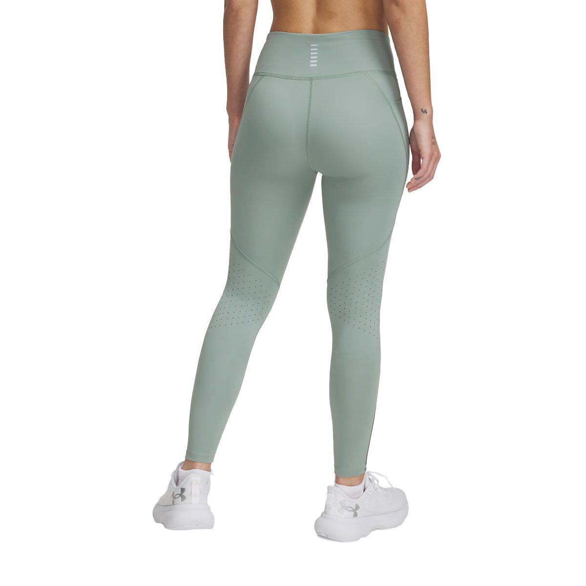 Under Armour Womens Launch Tights - Green slider