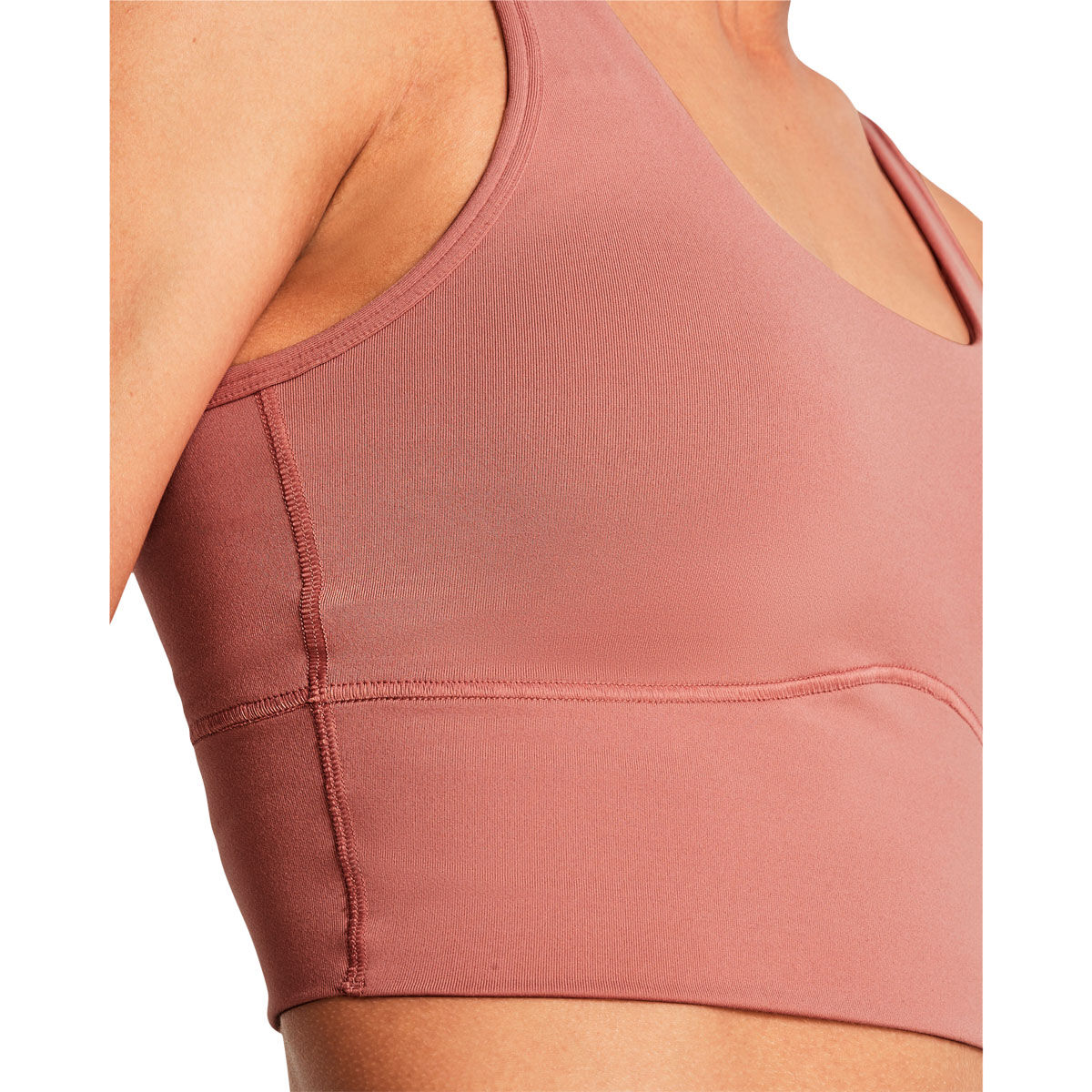 Under Armour Womens Meridian Fitted Crop Tank - Blue slider