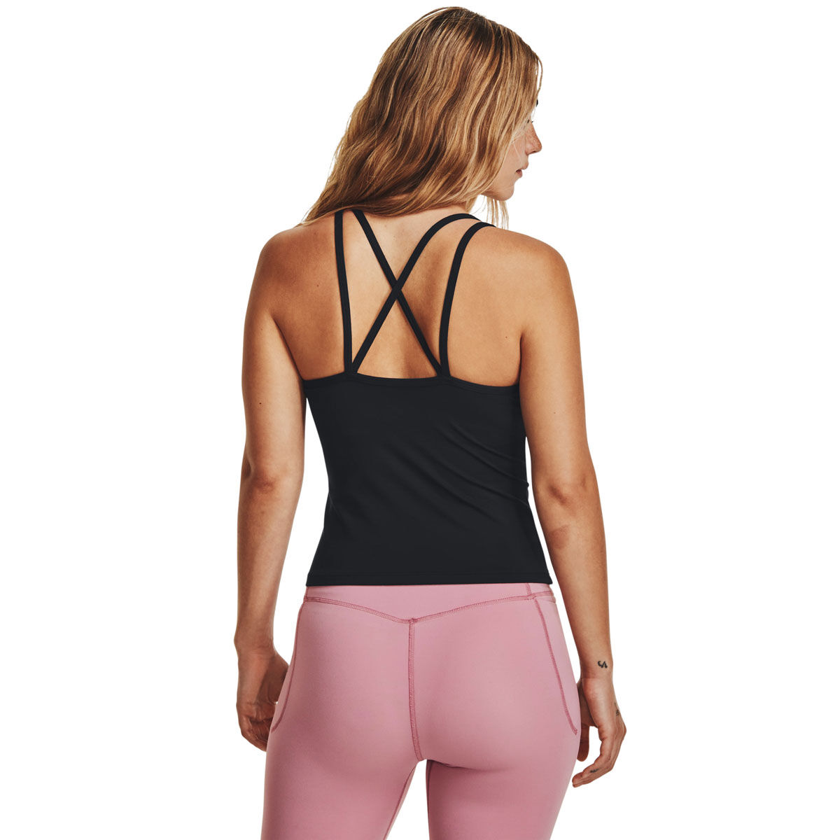 Under Armour Womens Meridian Fitted Tank - Black slider