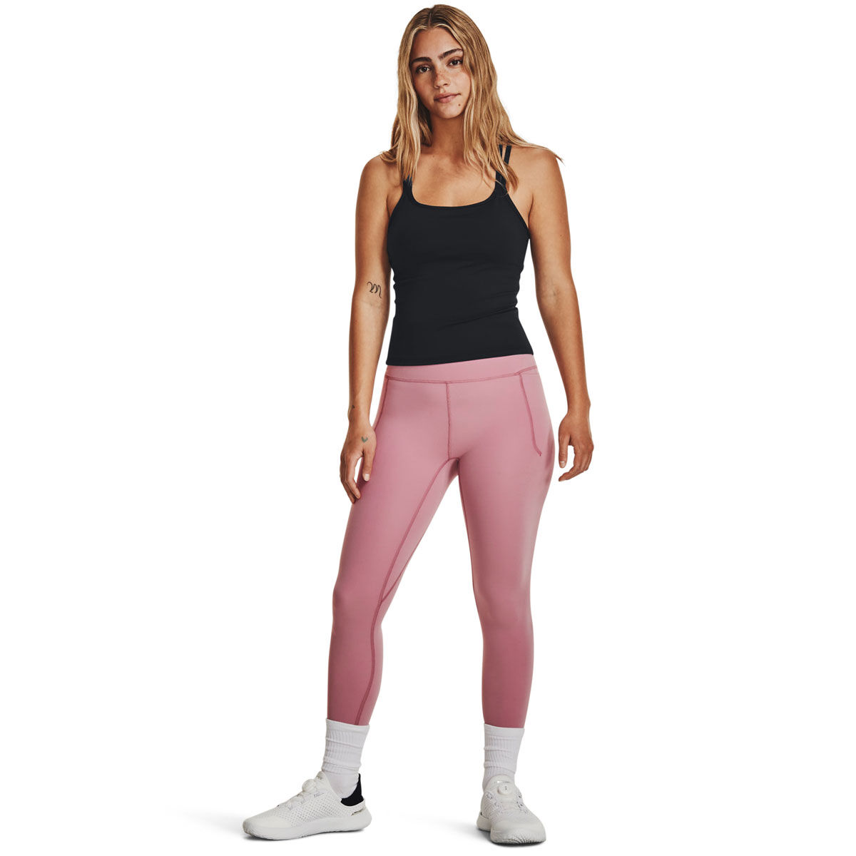 Under Armour Womens Meridian Fitted Tank - Black slider