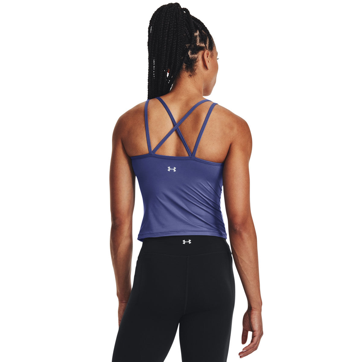 Under Armour Womens Meridian Fitted Tank - Purple slider