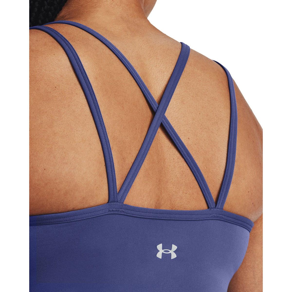 Under Armour Womens Meridian Fitted Tank - Purple slider