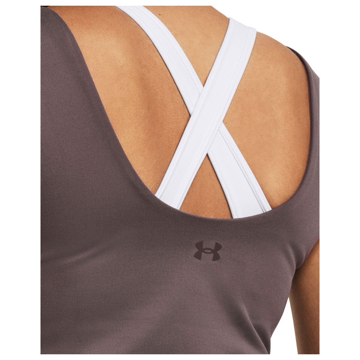 Under Armour Womens Meridian Fitted Tee - Grey slider