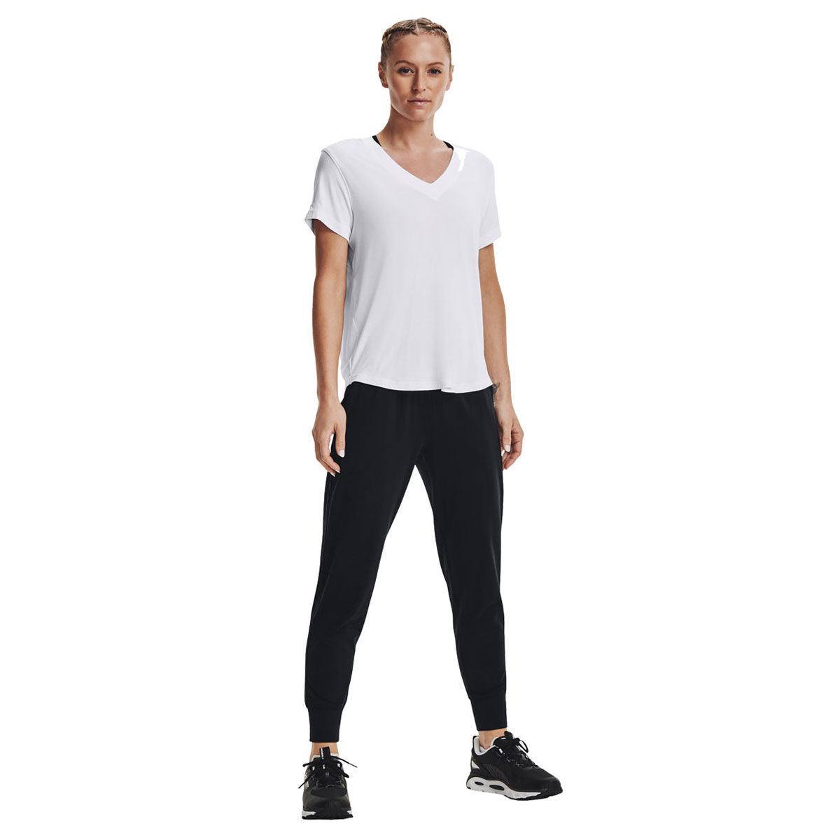 Under Armour Womens Meridian Jogger Pants Black XS - Black slider