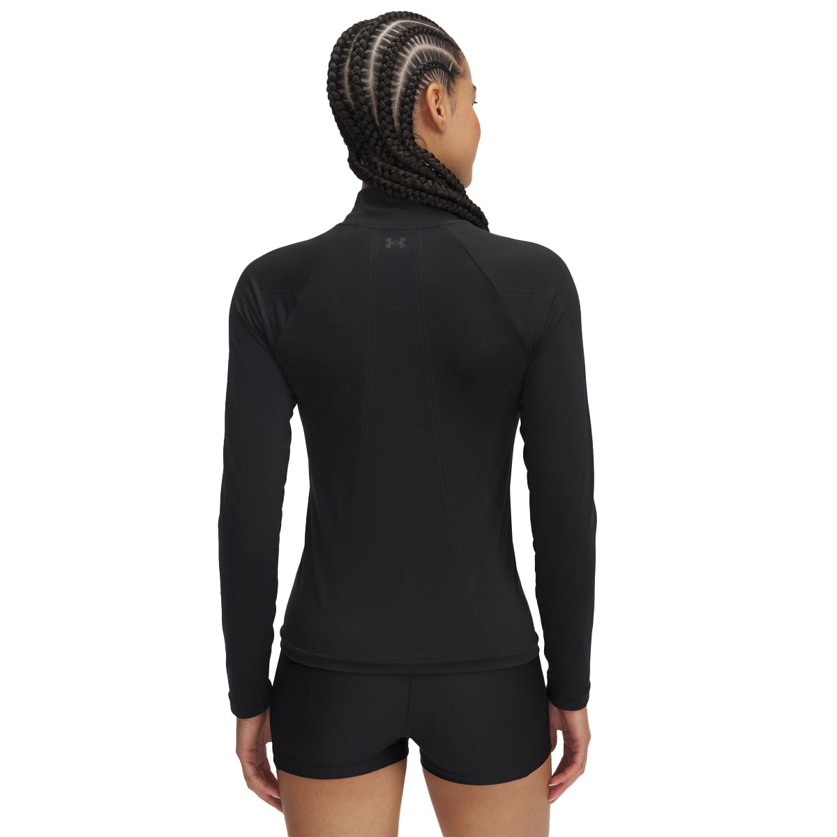 Under Armour Womens Meridian Seamless Full Zip Jacket - Black slider