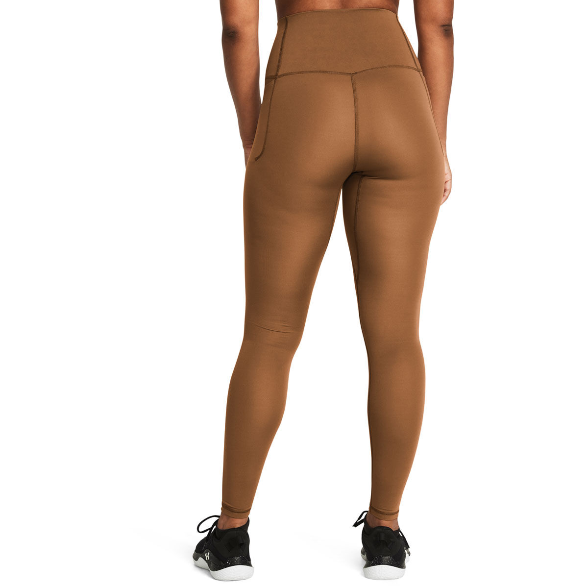 Under Armour Womens Meridian Ultra High Rise Tights - Brown slider