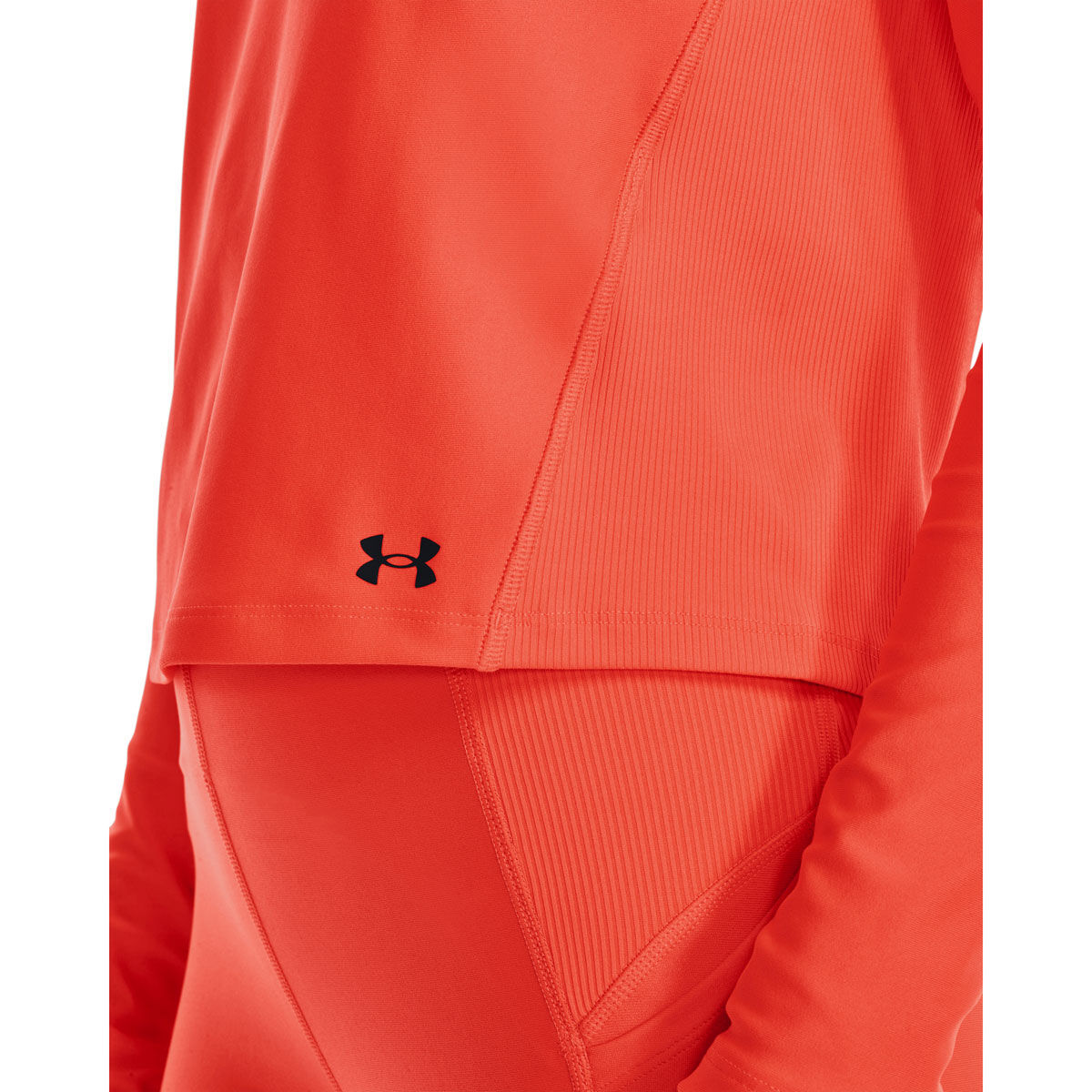 Under Armour Womens Performance Long Sleeve Top - Orange slider