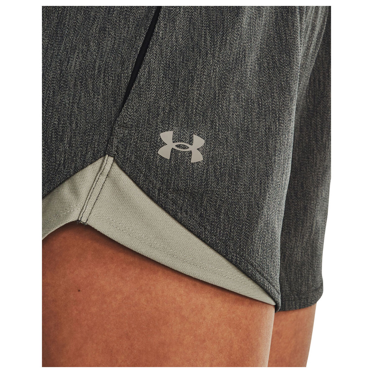 Under Armour Womens Play Up Twist 3.0 Training Shorts - Black slider