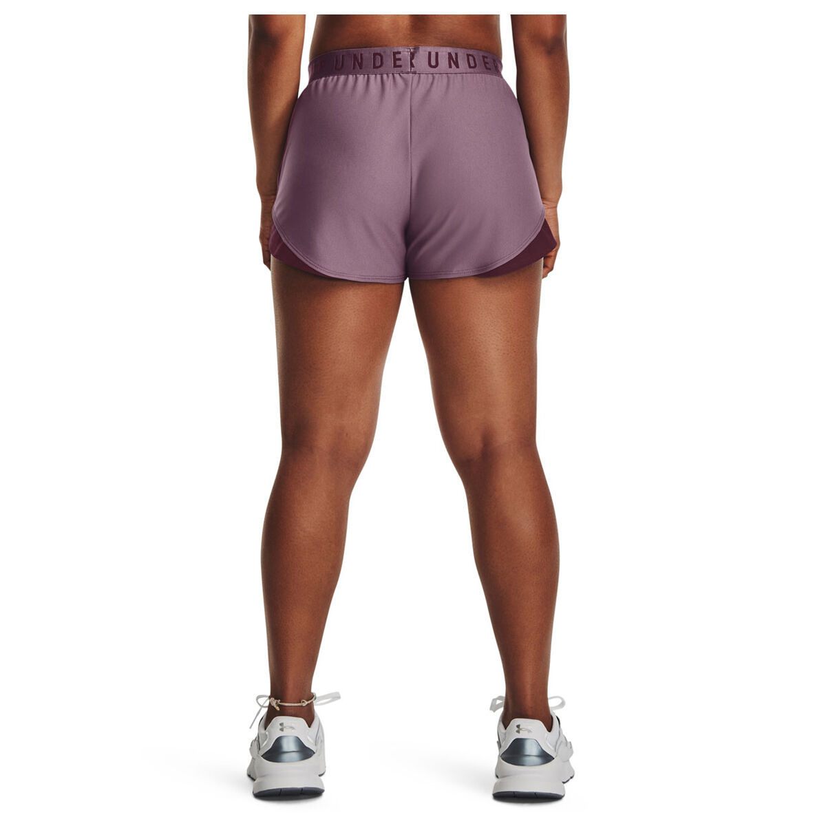 Under Armour Womens Play Up Twist 3.0 Training Shorts - Purple slider