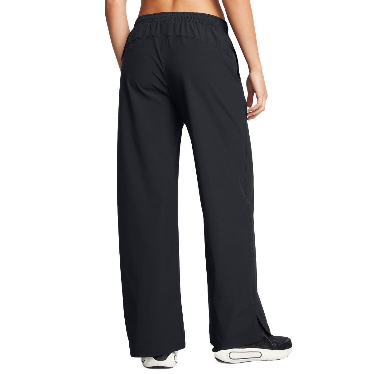 Under Armour Womens Rival Wide Leg Pants - Green slider