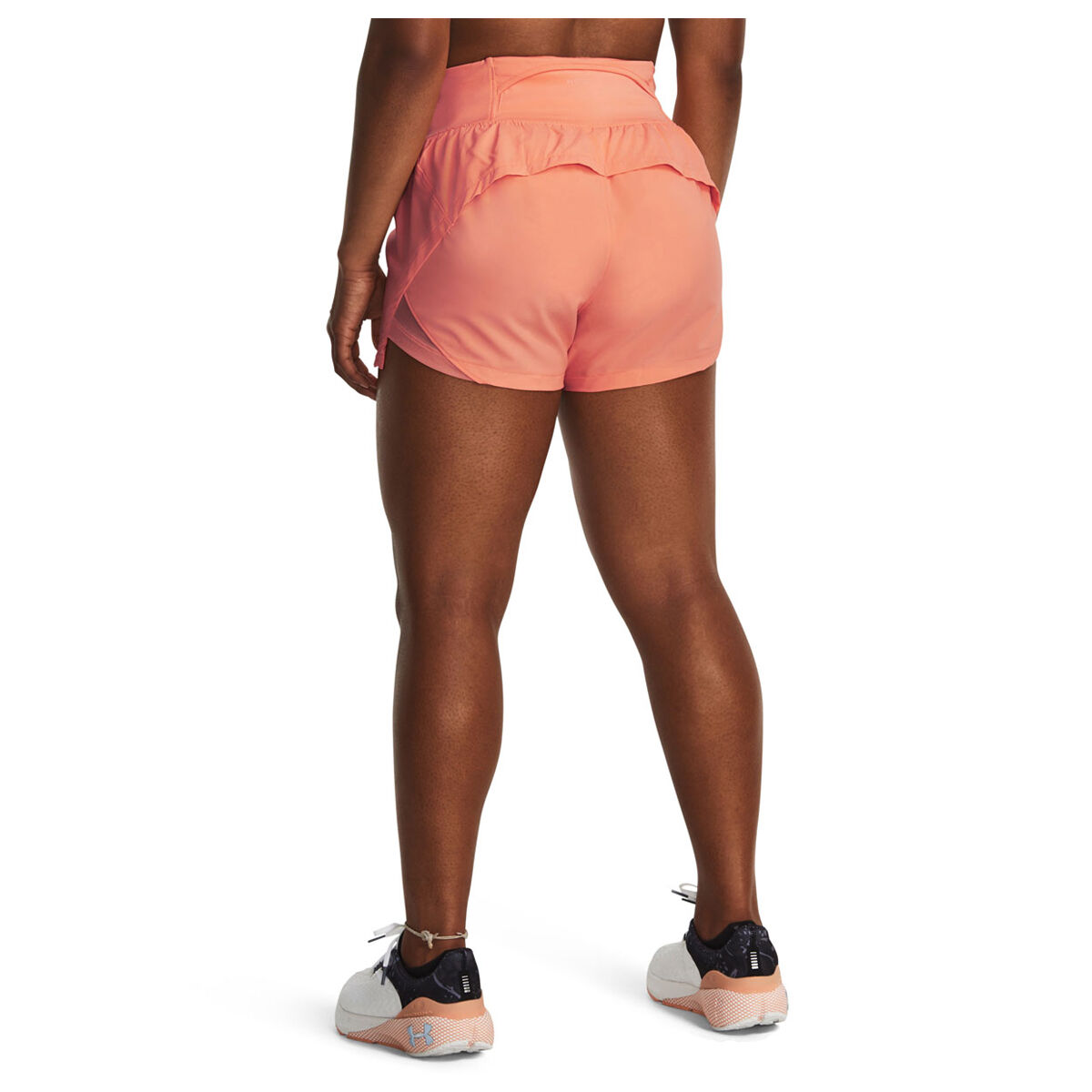 Under Armour Womens Run Stamina 3 Inch Shorts - Pink slider