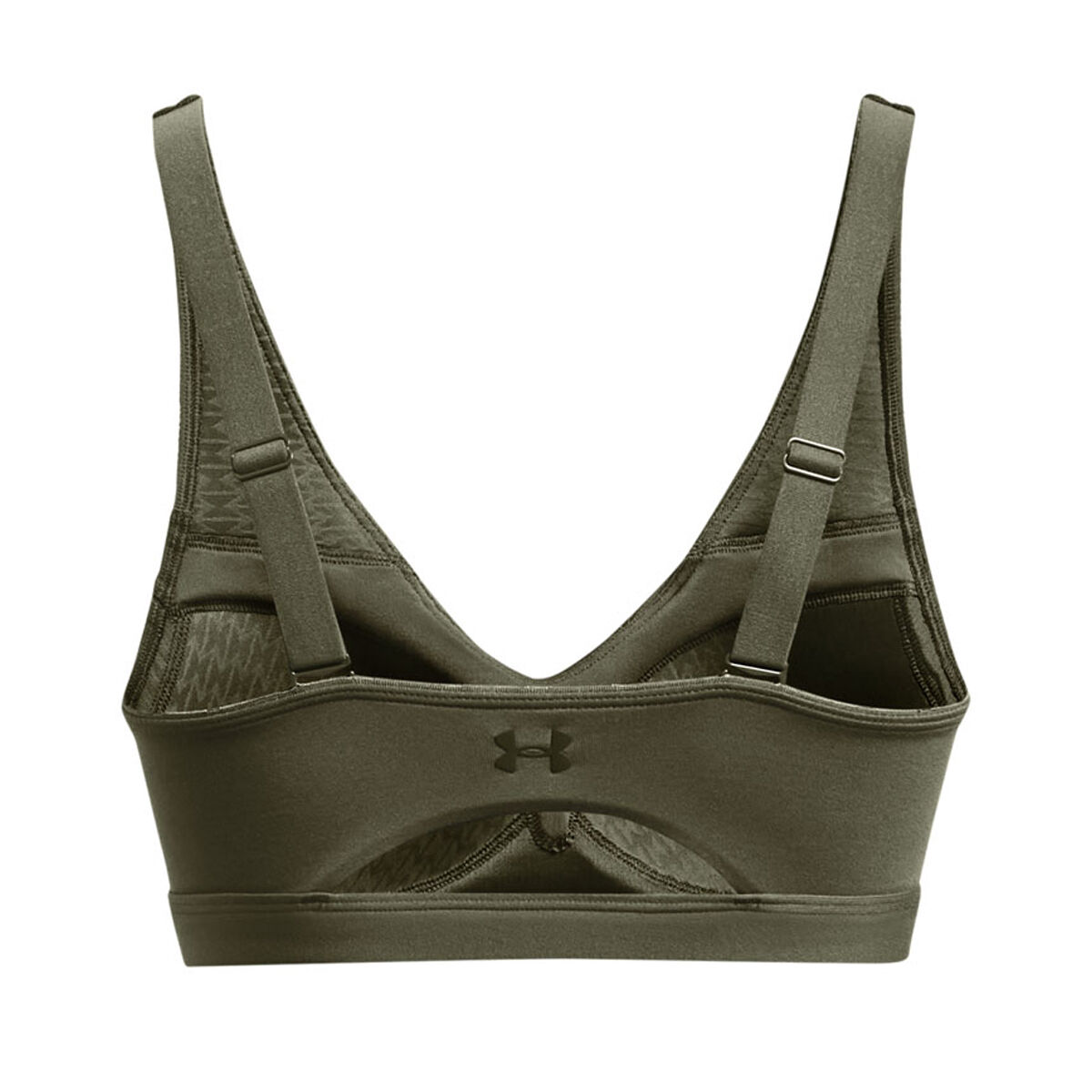 Under Armour Womens SmartForm Evolution Mid Support Sports Bra - Green slider