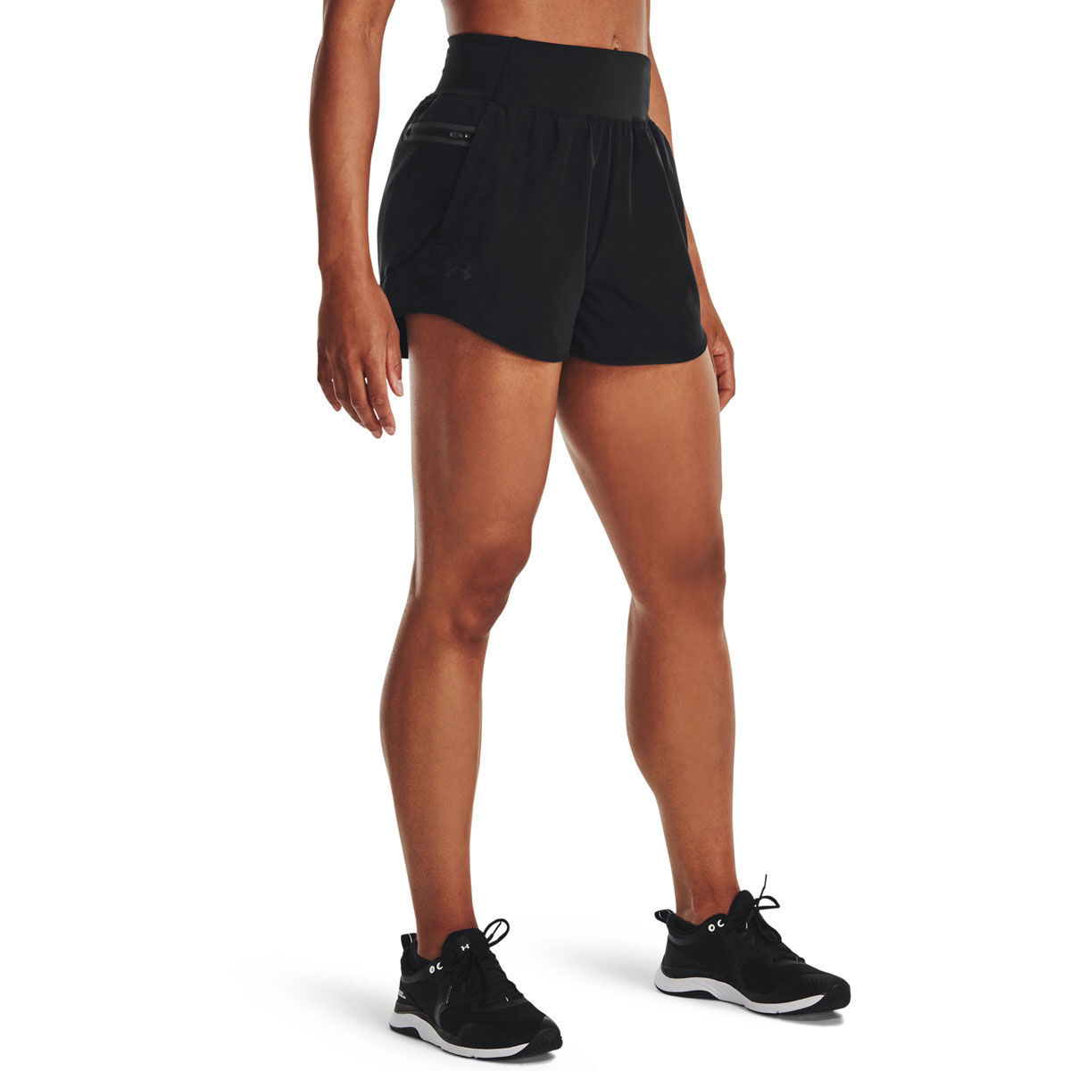 Under Armour Womens SmartForm Flex Woven Shorts - Purple slider