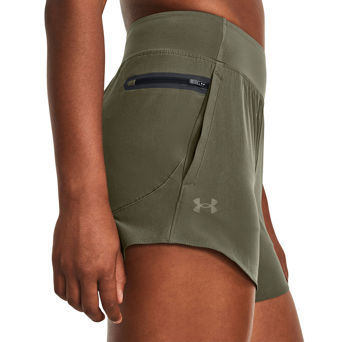 Under Armour Womens SmartForm Flex Woven Shorts - Purple slider