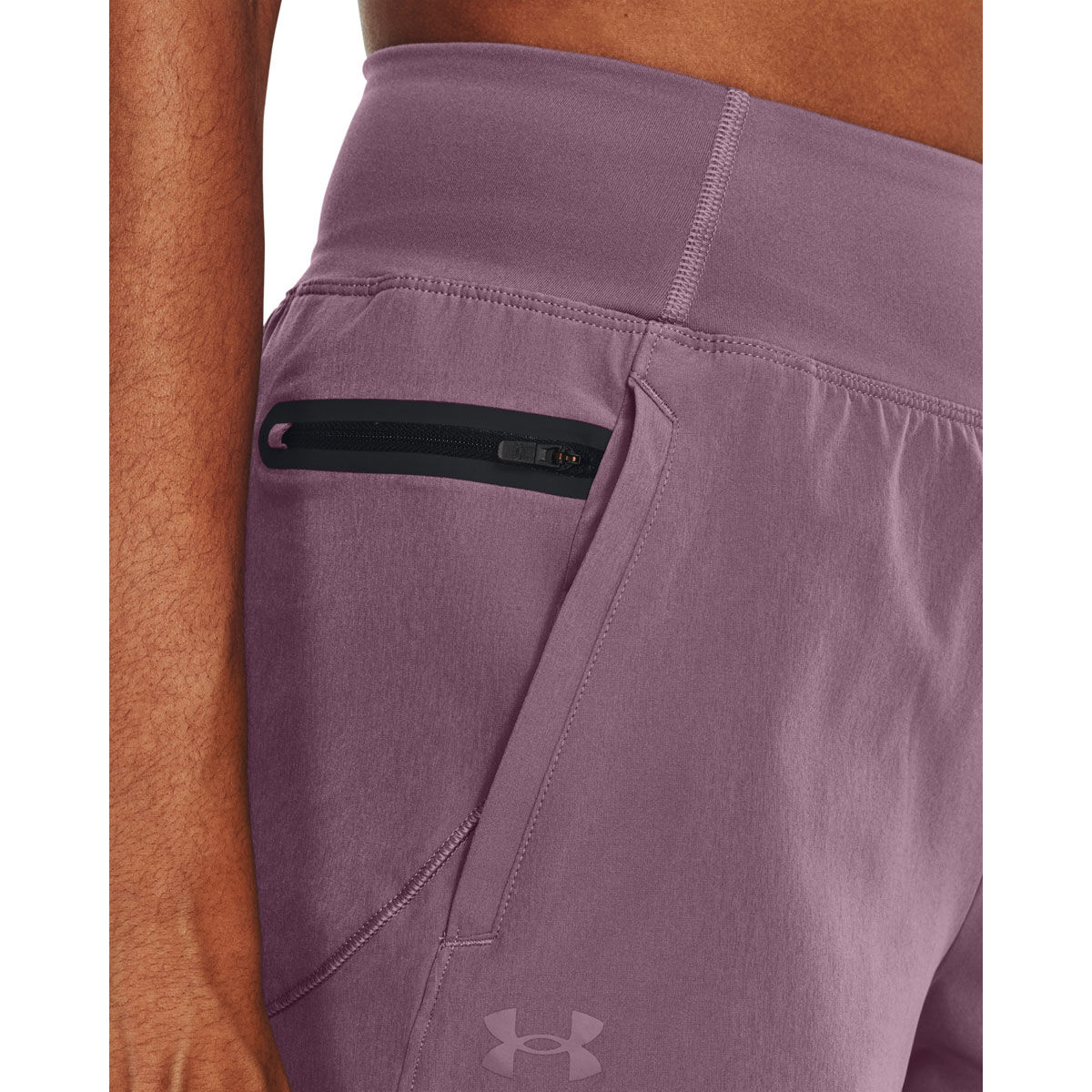 Under Armour Womens SmartForm Flex Woven Shorts - Purple slider