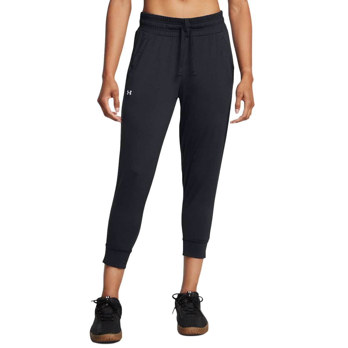 Under Armour Womens Tech Capri Pants - Grey slider