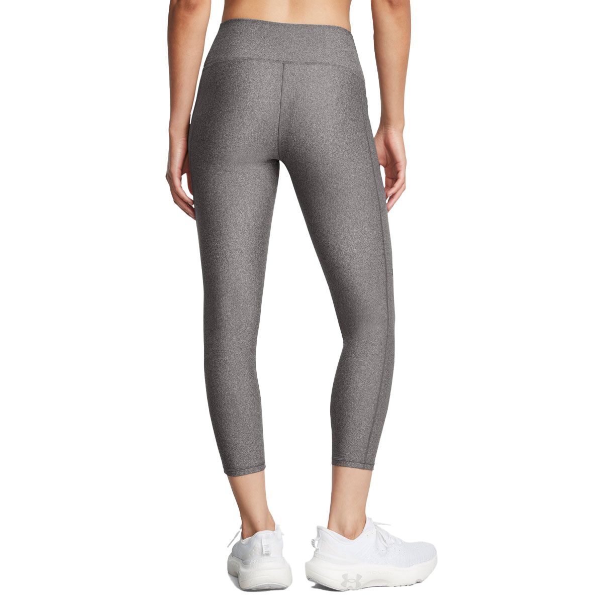 Under Armour Womens Tech Hi Ankle Leg Tights - Grey slider