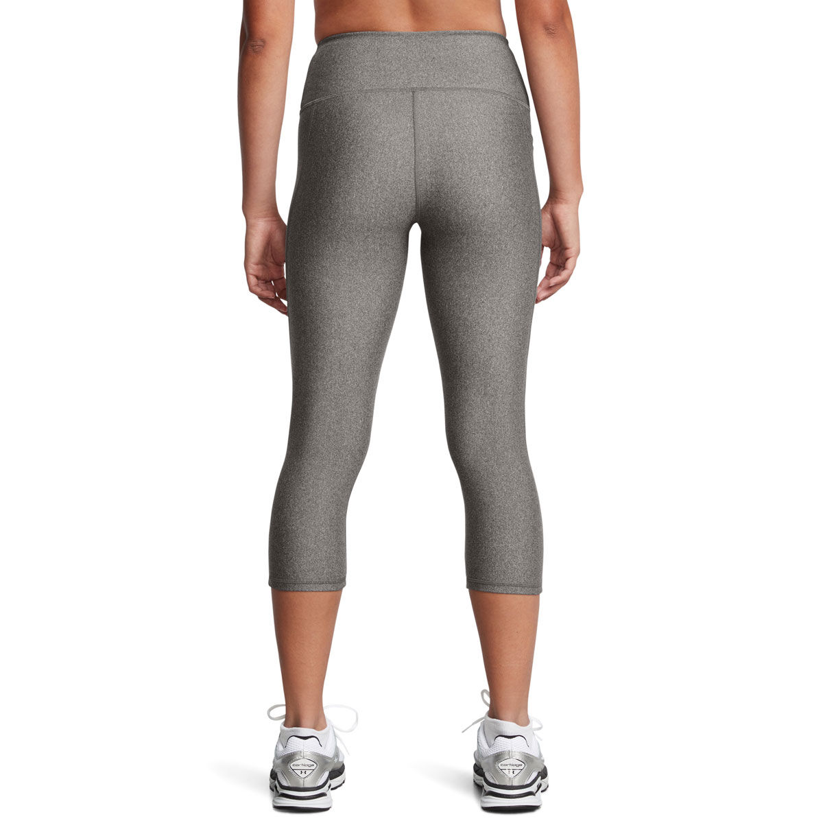 Under Armour Womens Tech Hi Capri Tights - Charcoal slider